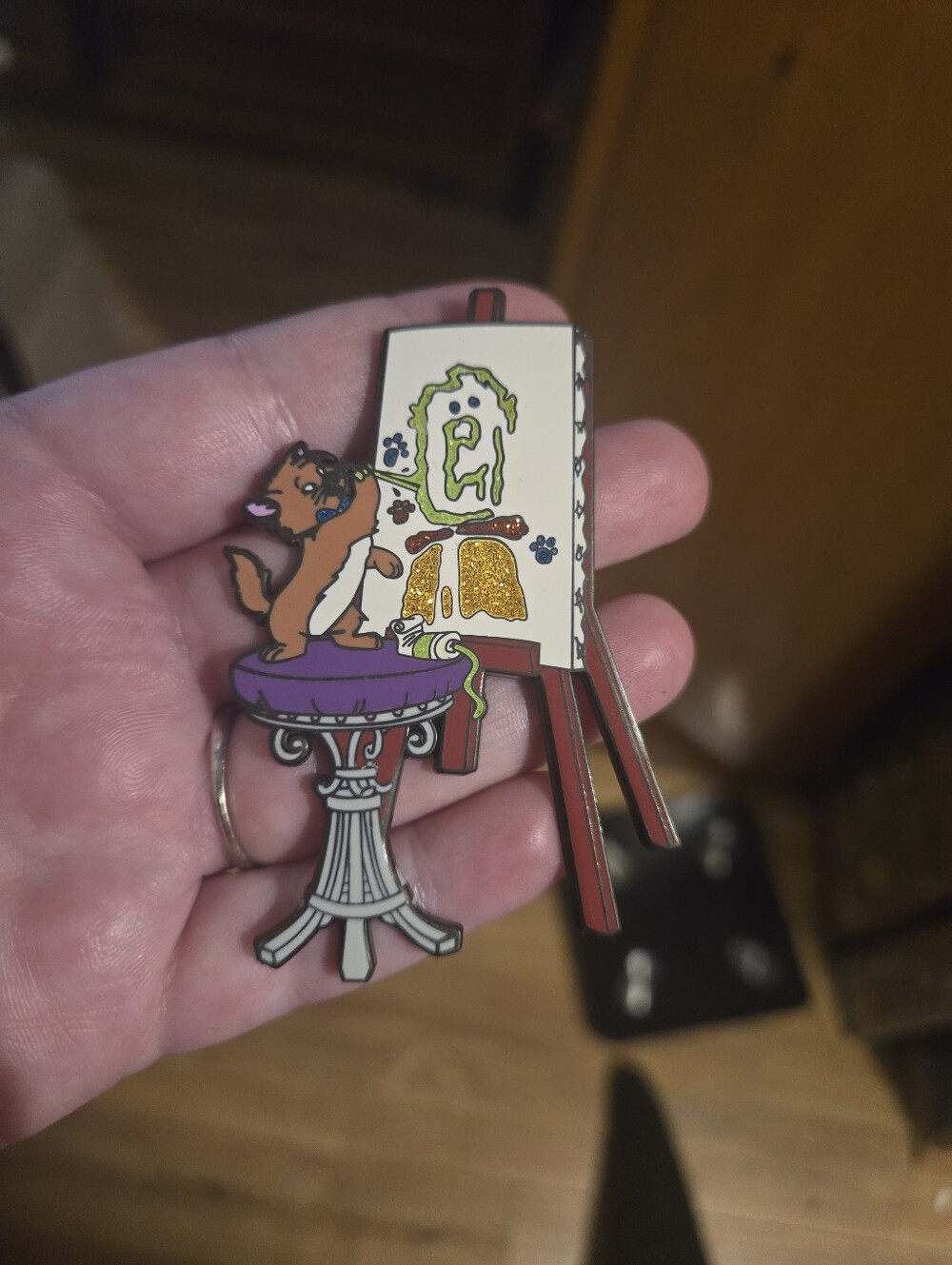 Disney Fantasy Toulouse Painting Pin